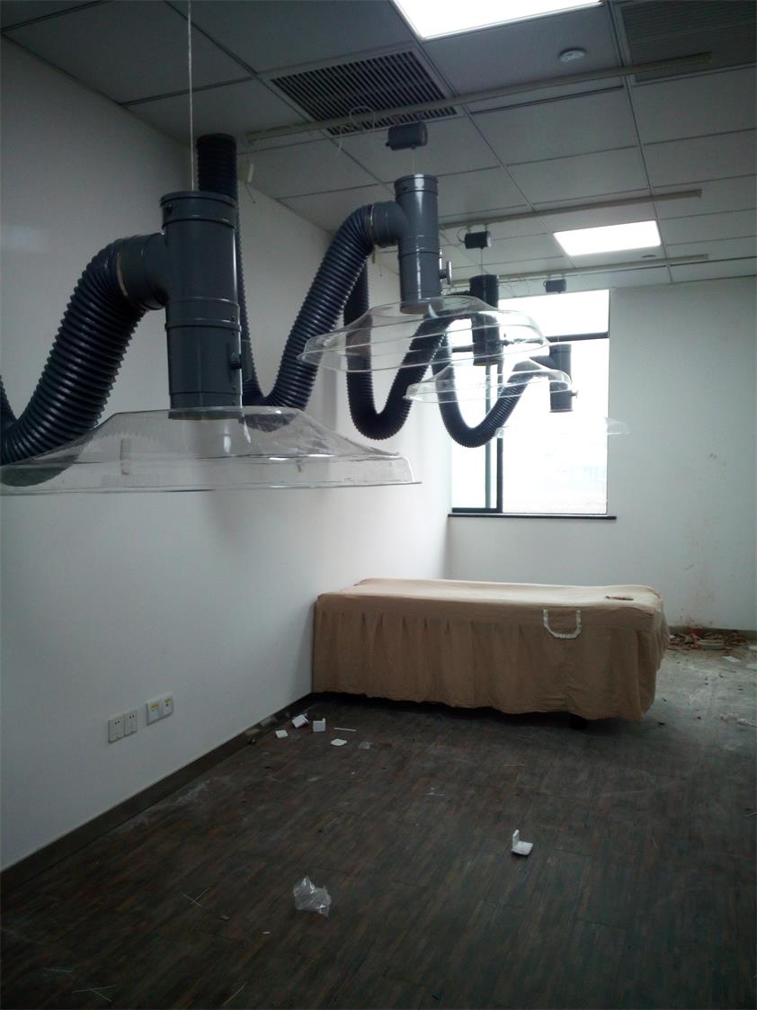 杭州中醫(yī)院(華仔)艾灸排煙系統(tǒng)