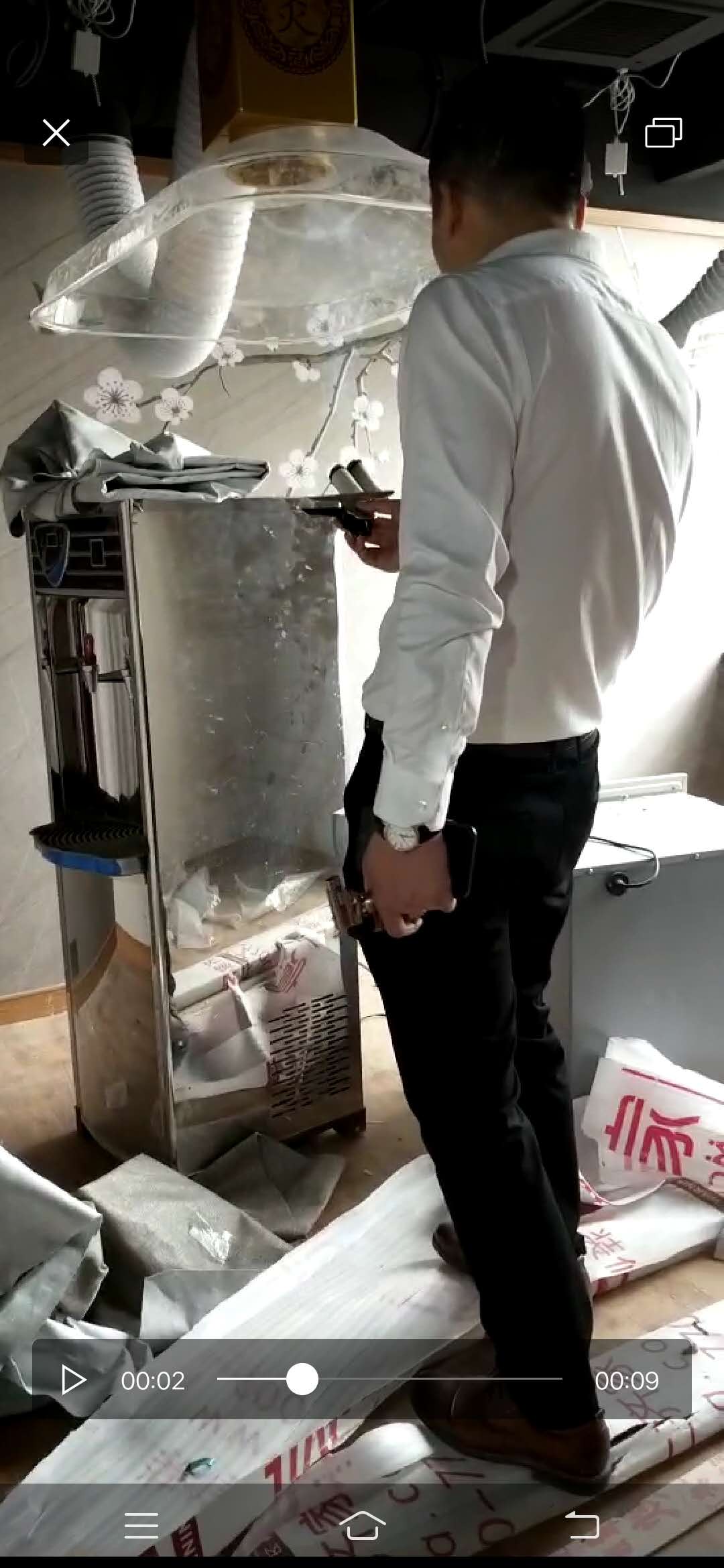 上海艾灸會(huì)所(華仔)專業(yè)艾灸排煙系統(tǒng)安裝案例