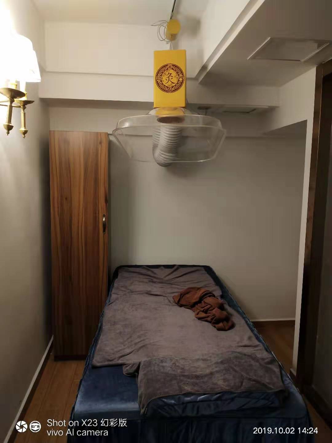 黃山專業(yè)艾灸養(yǎng)生會(huì)所(華仔)艾灸排煙系統(tǒng)安裝完工